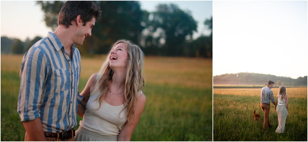 outdoor engagement photo ideas
