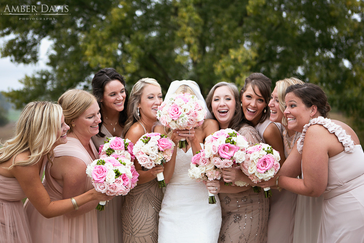 Covey Rise wedding blush and pink