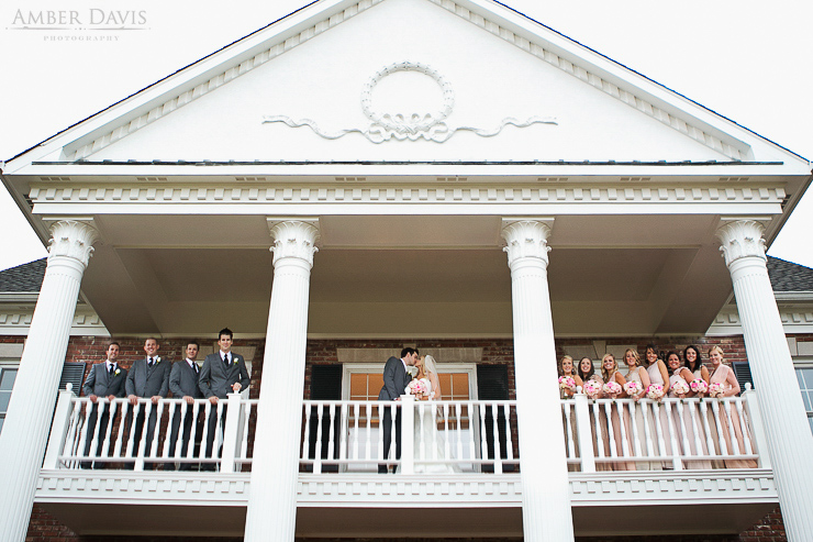 Covey Rise wedding balcony