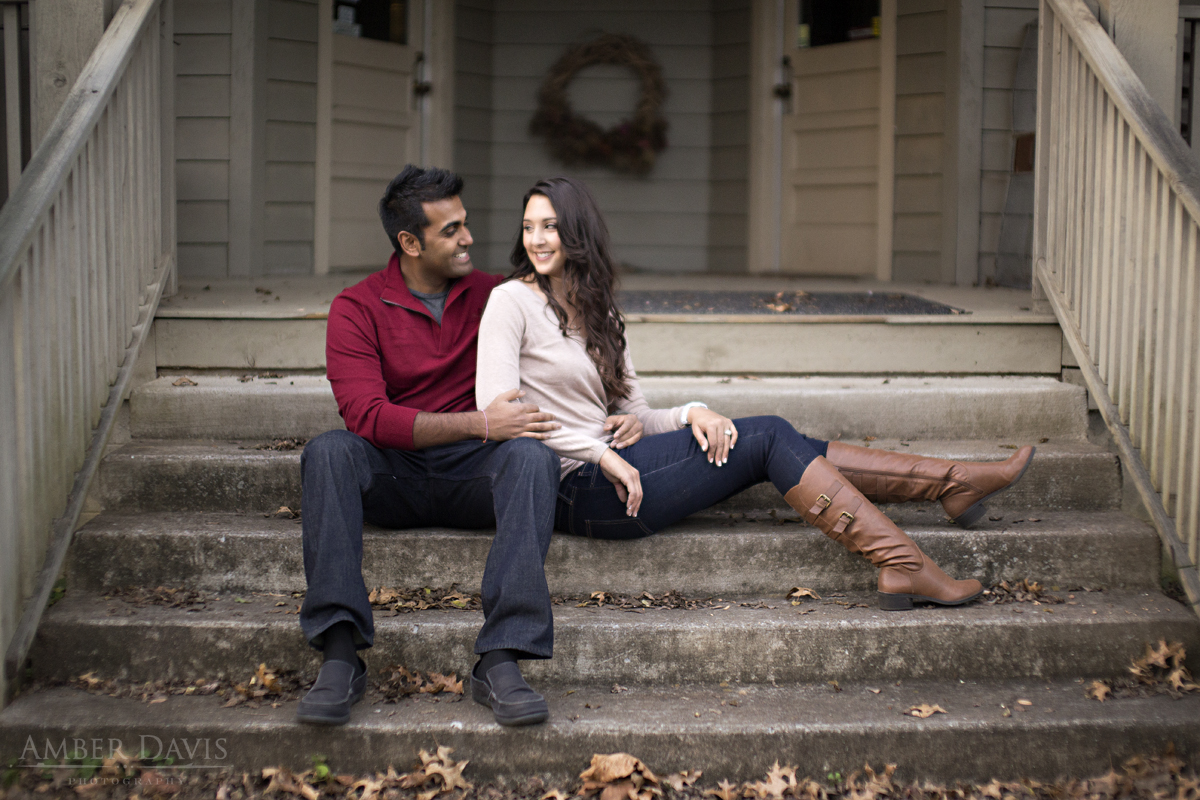 cute engagement photography
