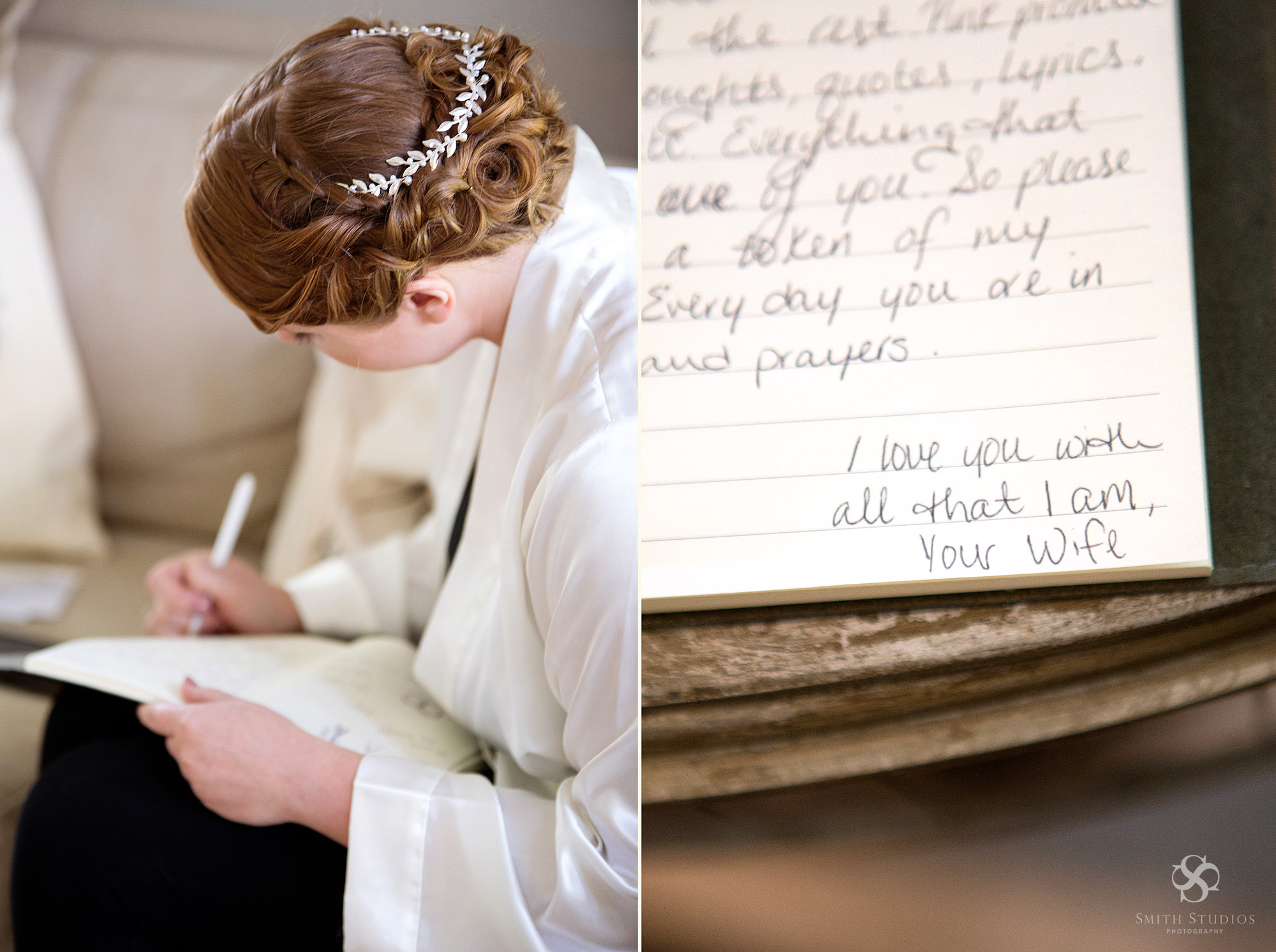 love letter from wife on wedding day