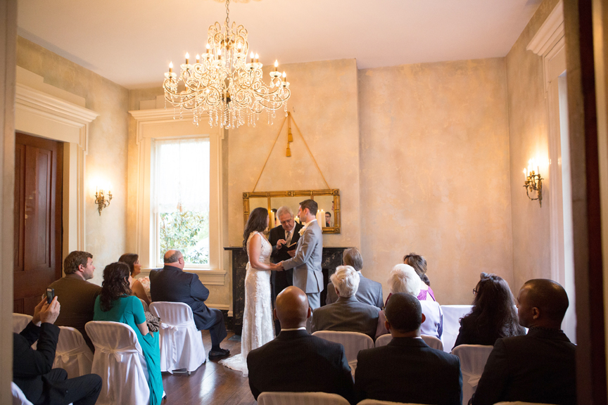 Riverwood Mansion wedding ceremony