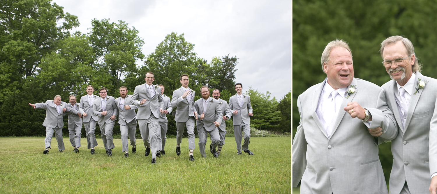 Nashville wedding photography groomsmen fun