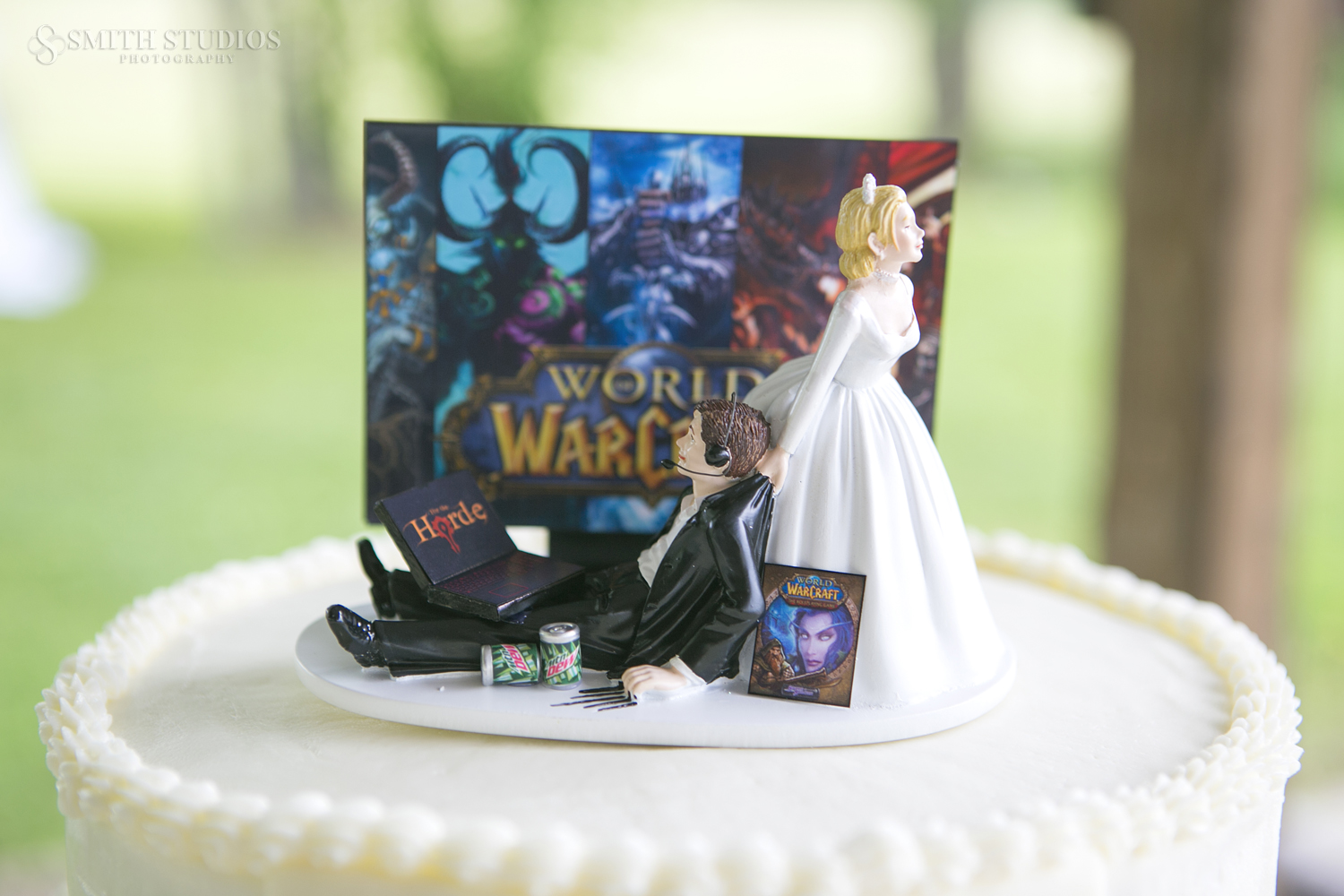 nashville wedding photography cake topper