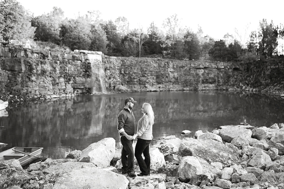 Graystone Quarry engagement session