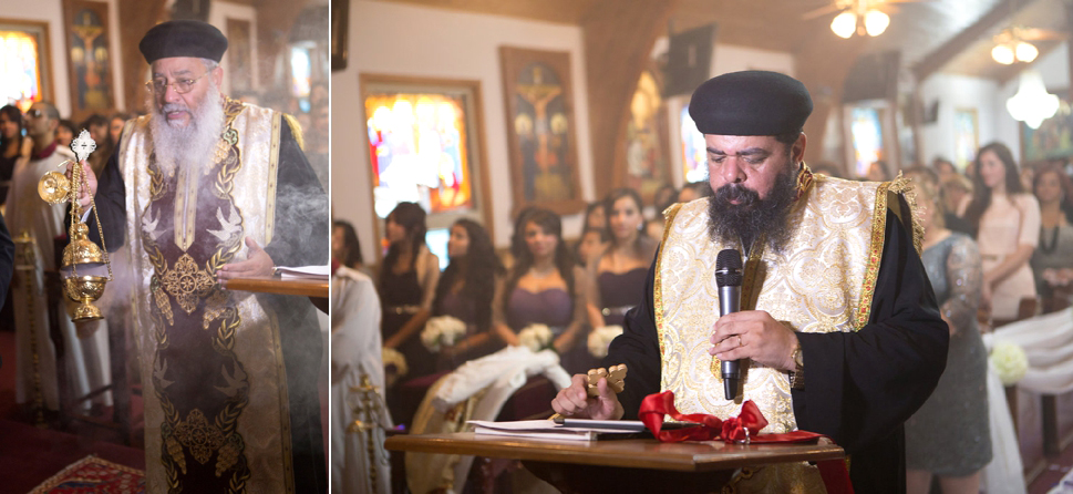 Nashville wedding photographer Egyptian Coptic wedding ceremony