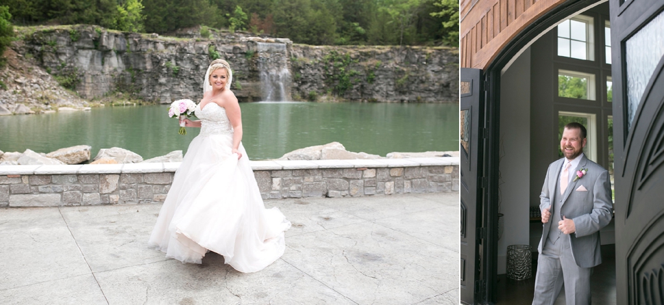 wedding photography at Graystone Quarry