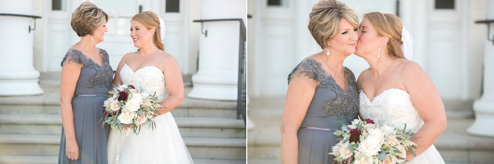 mother and bride portraits