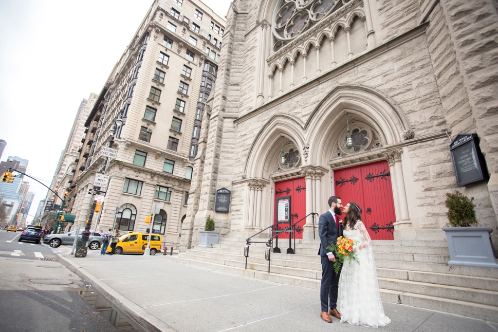downtown NYC wedding ceremony